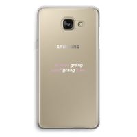 uzelf graag zien: Samsung Galaxy A5 (2016) Transparant Hoesje