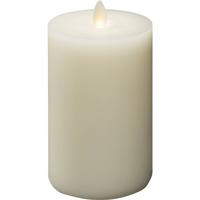 Konstsmide 1621-115 LED-kaars met echte was Crème-wit Warmwit (Ø x h) 81 mm x 152 mm