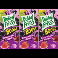 DubbelFrisss Boost Bosvruchten Appel 6pack 0,2L bij Jumbo