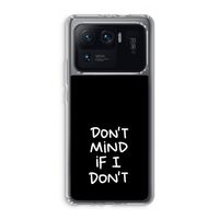 Don't Mind: Xiaomi Mi 11 Ultra Transparant Hoesje