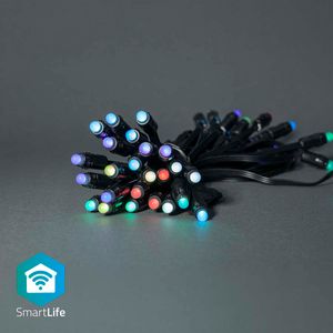 SmartLife Decoratieve LED | Wi-Fi | RGB | 48 LED&apos;s | 10.80 m | Android / IOS
