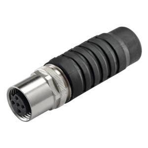 LAPP 22261001 Sensor/actuator connector, niet geassembleerd M12 Aantal polen: 4 Bus, recht, Afsluitweerstand 1 stuk(s)