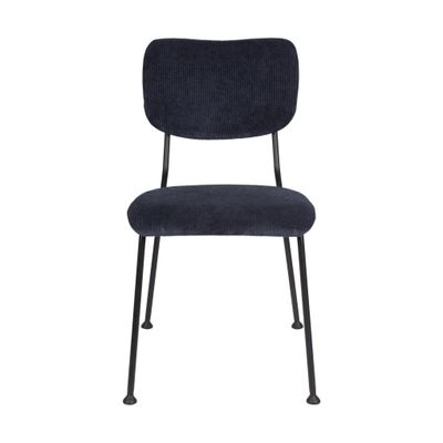 Zuiver Benson eetkamerstoel Dark Blue
