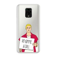 Gimme a call: Xiaomi Redmi Note 10 Lite Transparant Hoesje