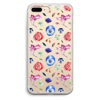 Bloemetjes: iPhone 7 Plus Transparant Hoesje Bloemetjes: iPhone 7 Plus Transparant Hoesje
