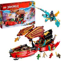 LEGO Ninjago - Destiny's Bounty - race tegen de klok constructiespeelgoed 71797 - thumbnail