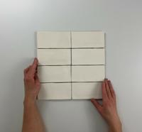 Atlas Ivory Brillo 7,5x30 wandtegels