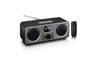 Stereo DAB+ FM Radio met Bluetooth® Lenco Zwart-Zilver - thumbnail