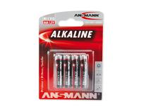 Ansmann 4 x Alkaline batterij | micro AAA / LR03 - 5015553 5015553 - thumbnail