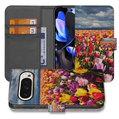 Portemonnee Hoesje Google Pixel 10 | 10 Pro Tulpen Motief