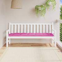 VidaXL Tuinbankkussen 180x50x7 cm oxford stof roze
