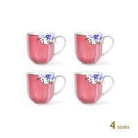 Pip Studio Koffiekoppen - Royal Wit - 260ml - 4 St. - thumbnail