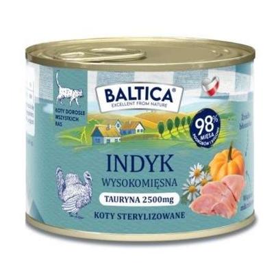 BALTICA Smaki regionów Turkey - nat kattenvoer - 185g