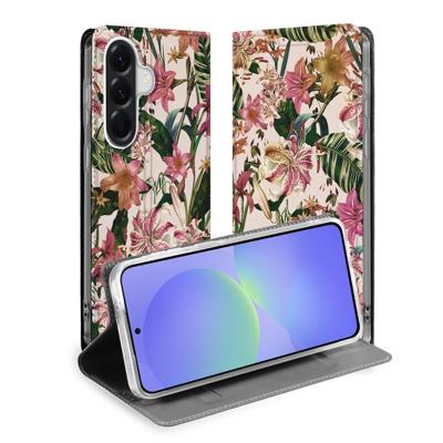 Samsung Galaxy A37 Smart Cover Hoesje Flowers