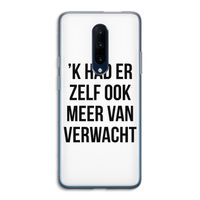 Meer verwacht: OnePlus 7 Pro Transparant Hoesje