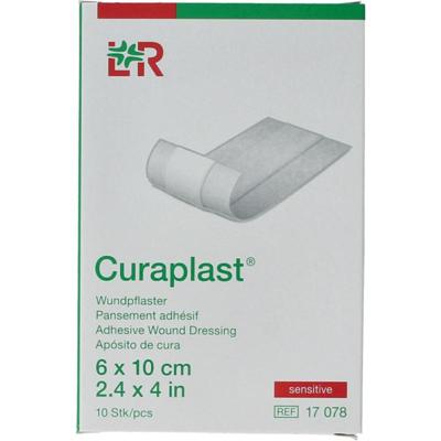 Curaplast Sensitive wondpleister 10cm x 6cm Curaplast Sensitive wondpleister 10cm x 6cm