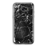 Zwart Marmer 2: Samsung Galaxy A5 (2017) Transparant Hoesje