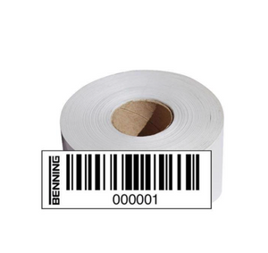 BENNING Barcode labels (Nr. 5001 - 6000)