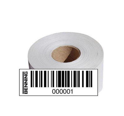 BENNING Barcode labels (Nr. 5001 - 6000)