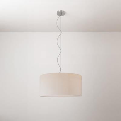 Hanglamp stof Cillindro rond 48 cm Made in Italy