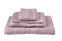 Pip Studio Pip Studio Soft Zellige handdoek Lila 55x100 cm
