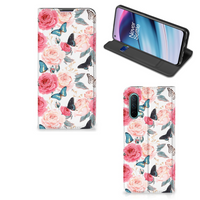 OnePlus Nord CE 5G Smart Cover Butterfly Roses