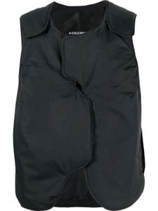 A-COLD-WALL* gilet Form à design asymétrique - Noir