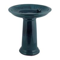 Esschert Design vogelbad op voet petrol