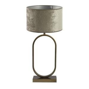 Light & Living Tafellamp Jamiri|Chelsea - Ant, Brons|Zilver - Ø30x67cm