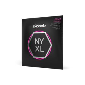 D&apos;Addario NYXLS0942 09-42 Super Light Double Ball End Nickel Wound snaren voor headless gitaar