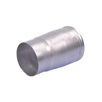 Burgerhout Aluminium verloopstuk NEN 7203 110x130mm 400450411 - thumbnail