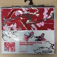 Bobike Basil flap voor windscherm blossom rood 50032