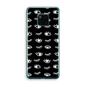 Eye pattern #3: Huawei Mate 20 Pro Transparant Hoesje