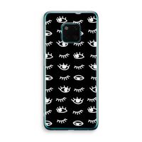 Eye pattern #3: Huawei Mate 20 Pro Transparant Hoesje