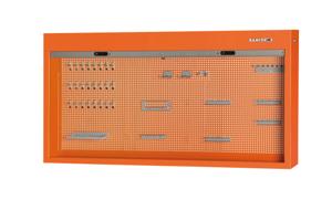 Bahco Kast met rolluik en haken voor montage aan wand of werkbank - 1495CS18BLHK