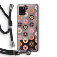 Donuts: Samsung Galaxy A31 Transparant Hoesje met koord