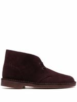 Clarks Originals bottines en daim à lacets - Violet