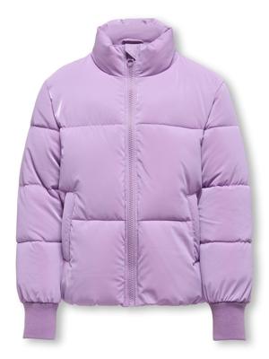 Kids ONLY winterjas meisjes puffer - paars - Kogelise