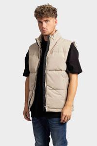 Croyez Allover Bodywarmer Heren Beige - Maat XS - Kleur: Beige | Soccerfanshop