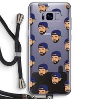 Drake Away: Samsung Galaxy S8 Plus Transparant Hoesje met koord