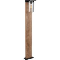 LED Tuinverlichting - Staande Buitenlamp - Arda - E27 Fitting - 1-licht - Bruin - Gegoten Aluminium