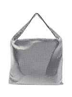 Rabanne sac cabas Pixel à design métallisé - Argent