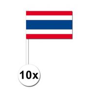 Handvlag Thailand pakket van 10 - thumbnail