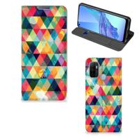 OPPO A53 | A53s | Hoesje met Magneet | Geruit