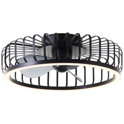 Brilliant Draadlamp plafondventilatorCapo zwart - G80920/06