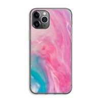 Roze explosie: iPhone 11 Pro Max Transparant Hoesje