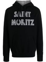 MC2 Saint Barth hoodie Tribeca Saint Moritz en coton - Noir - thumbnail