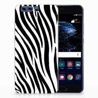Huawei P10 Plus | TPU Hoesje | Zebra