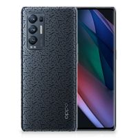 OPPO Find X3 Neo TPU bumper Stripes Dots