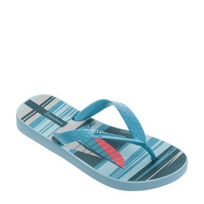 Ipanema Classic Kids teenslippers met printopdruk blauw/grijs Ipanema Classic Kids teenslippers met printopdruk blauw/grijs